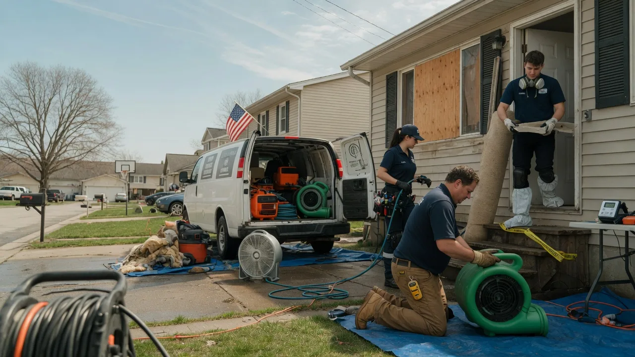 Water Damage Restoration in Smilax, KY near me